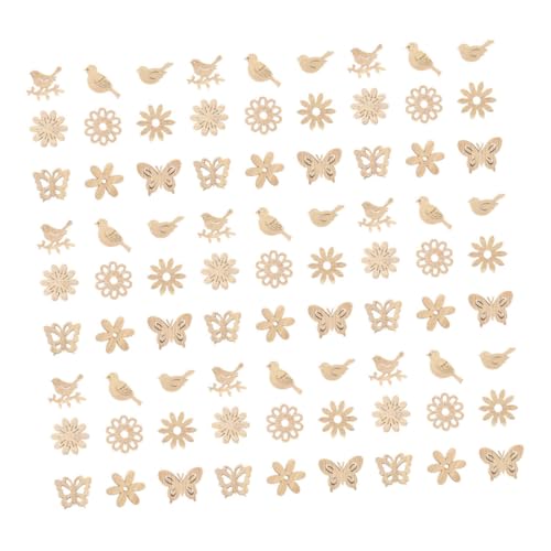 SHINEOFI 300 Stück Retro Holzblumen und Vogel Ausschnitte Unbemalte Holzscheiben für Diy Bastelprojekte Rustikale Wanddeko Kinderzimmer Deko Holzornamente SHINEOFI 300 Stück Retro Holzblumen und Vogel Ausschnitte Unbemalte Holzscheiben für Diy Bastelprojekte Rustikale Wanddeko Kinderzimmer Deko Holzornamente von SHINEOFI