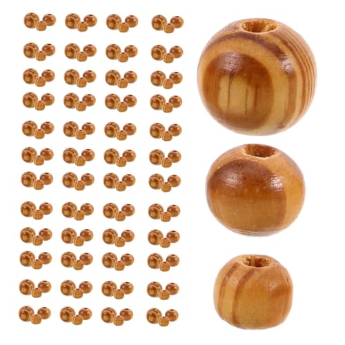 SHINEOFI 300 Stück Runde Holzperlen Naturholz für Diy Schmuckherstellung Bastelprojekte für Armbänder und Dekoration SHINEOFI 300 Stück Runde Holzperlen Naturholz für Diy Schmuckherstellung Bastelprojekte für Armbänder und Dekoration von SHINEOFI