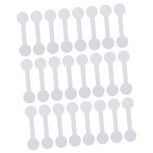 SHINEOFI 300 Stück Runde und Quadratische Schmuck preisschilder mit Selbstklebefläche Abziehbare Etiketten für Ringe Armbänder Ohrringe und Uhren Praktische Handbeschriftung und von SHINEOFI