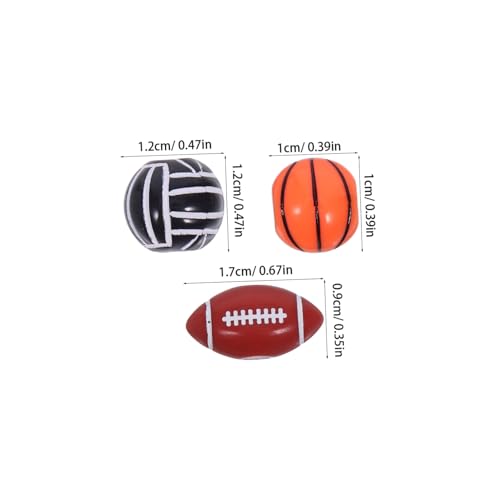 SHINEOFI 300 Stück Teiliges Acryl Sportperlen für DIY Schmuck und Armbänder Leichte Verschleißfeste Bastelperlen mit Großen Löchern Geeignet für Freundschaftsbänder Schlüsselanhänger und von SHINEOFI