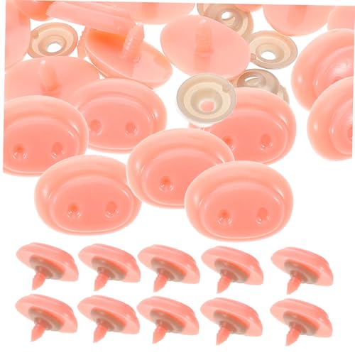 SHINEOFI 30sätze Schweinenase Für Puppen Basteln DIY Schweinenase Selbstgemachte Für Spielzeugschwein Nasen-Accessoires Zum Selbermachen SHINEOFI 30sätze Schweinenase Für Puppen Basteln DIY Schweinenase Selbstgemachte Für Spielzeugschwein Nasen-Accessoires Zum Selbermachen von SHINEOFI