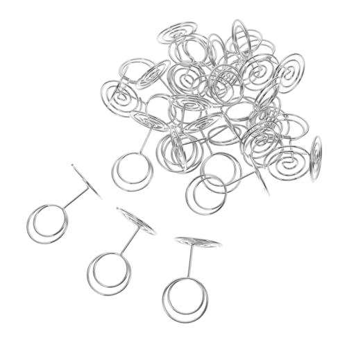 SHINEOFI 31 Stück Teiliges Mini Tischkartenhalter aus Robustem Metall Eleganter Silberner Foto und Menükartenhalter und Langlebig für Hochzeits Party und Bürodekoration von SHINEOFI