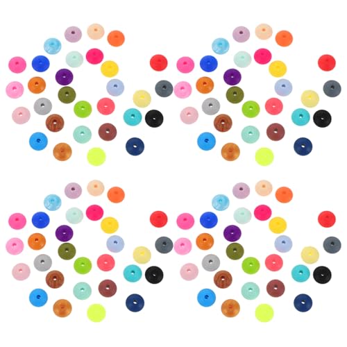 SHINEOFI 350 Stück Abstandsperlen Für Stifte 12 Mm Linsenperlen Aus Silikon Für Die Herstellung Von Schlüsselanhängern Armbändern Und Halsketten DIY Bastelarbeiten SHINEOFI 350 Stück Abstandsperlen Für Stifte 12 Mm Linsenperlen Aus Silikon Für Die Herstellung Von Schlüsselanhängern Armbändern Und Halsketten DIY Bastelarbeiten von SHINEOFI