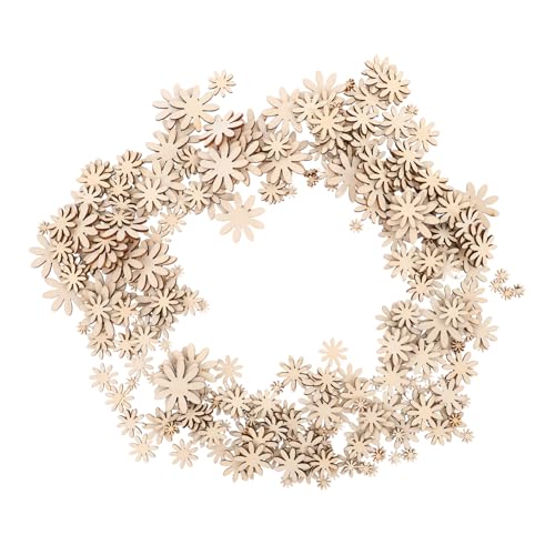 SHINEOFI 350 Stück Holzblumen zum Bemalen Unvollendete Holzblumenscheiben in DIY Bastelset für Kreative Handarbeiten Handgefertigte Deko für Hochzeit Weihnachten und Wohnraumgestaltung SHINEOFI 350 Stück Holzblumen zum Bemalen Unvollendete Holzblumenscheiben in DIY Bastelset für Kreative Handarbeiten Handgefertigte Deko für Hochzeit Weihnachten und Wohnraumgestaltung von SHINEOFI