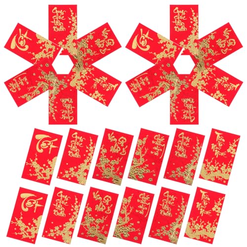 SHINEOFI 36 Rote Umschläge Rote Umschläge Vietnamesischen Neujahr 2026 – Geldpaket Für Das Neujahrsfest Im Frühling Und Schenken von SHINEOFI