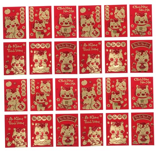 SHINEOFI 360 Stück Vietnamesische Neujahrs-rotumschläge Jahr Des Pferdes Robuste Lunar Year Geldumschläge mit Pferdemotiv für Li Xi Geschenk Cash Spring Festival SHINEOFI 360 Stück Vietnamesische Neujahrs-rotumschläge Jahr Des Pferdes Robuste Lunar Year Geldumschläge mit Pferdemotiv für Li Xi Geschenk Cash Spring Festival von SHINEOFI