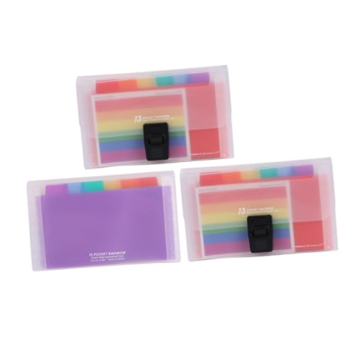 SHINEOFI 3Stücke Fächermappe Organizer mit Fächern Dokumentenmappe für Büro und Schule Erweiterbar zur Aufbewahrung von Quittungen und Dokumenten SHINEOFI 3Stücke Fächermappe Organizer mit Fächern Dokumentenmappe für Büro und Schule Erweiterbar zur Aufbewahrung von Quittungen und Dokumenten von SHINEOFI