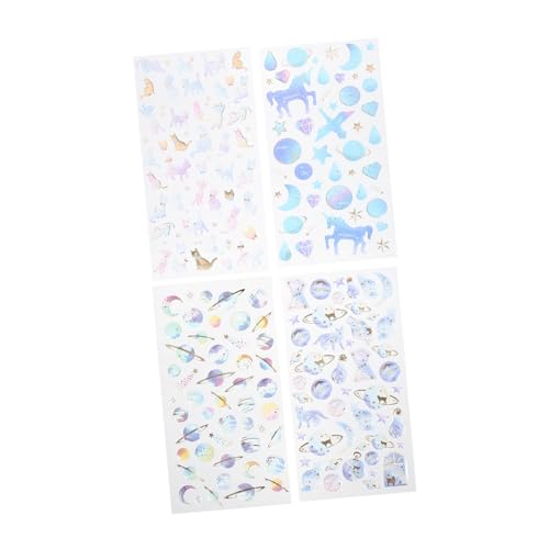 SHINEOFI 4 Blätter Kreative Diy Aufkleber für Handys Teiliges mit Wasserdichten Umweltfreundlichen und Langlebigen Dekoren für Handyhüllen Tagebücher und Mehr SHINEOFI 4 Blätter Kreative Diy Aufkleber für Handys Teiliges mit Wasserdichten Umweltfreundlichen und Langlebigen Dekoren für Handyhüllen Tagebücher und Mehr von SHINEOFI