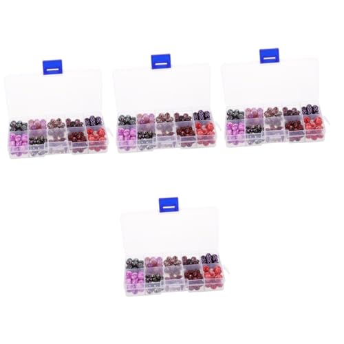SHINEOFI 4 Boxen Glasperlen Basteln winzig Perlen für Schmuckherstellungsset lose armbandperlen perlenkasten Schmuckperlen Schmuckherstellungszubehör Halskette Perlen kleine Perlen SHINEOFI 4 Boxen Glasperlen Basteln winzig Perlen für Schmuckherstellungsset lose armbandperlen perlenkasten Schmuckperlen Schmuckherstellungszubehör Halskette Perlen kleine Perlen von SHINEOFI