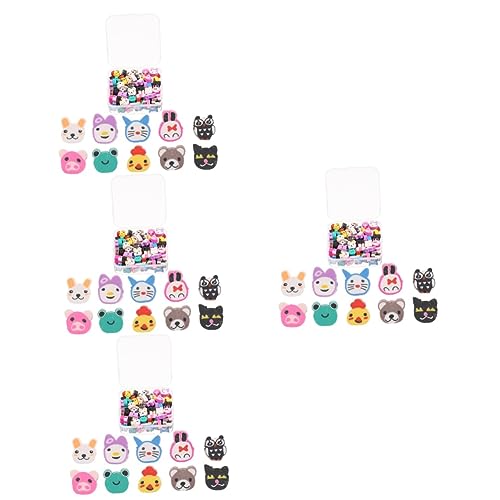 SHINEOFI 4 Boxen tierische Tonperlen Party Perlen für Schmuckhersteller Reize Herstellung Miniatur schmuck selbstmachen bescherung weihnachten Halskette Perlen Spacer Perlen Polymer-Ton SHINEOFI 4 Boxen tierische Tonperlen Party Perlen für Schmuckhersteller Reize Herstellung Miniatur schmuck selbstmachen bescherung weihnachten Halskette Perlen Spacer Perlen Polymer-Ton von SHINEOFI