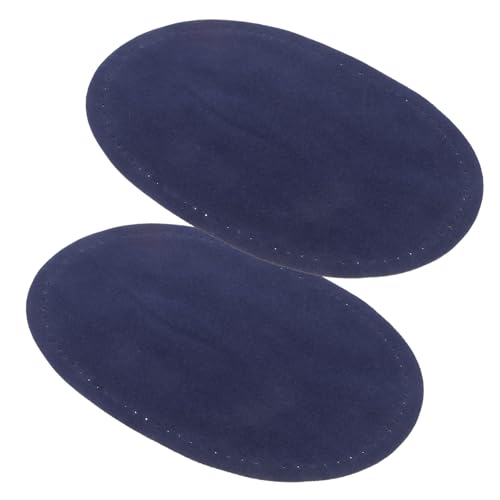 SHINEOFI 4 Paare Ovale Ellbogen und Knieschoner Patches Lint Aufnäher zum Aufnähen Diy Kleidung Reparatur Applikationen für Pullover Jacken und Hosen Vielseitig Schützend und Dekorativ von SHINEOFI