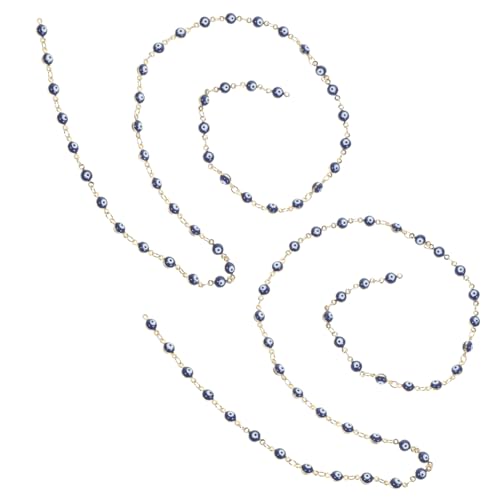 SHINEOFI 4 Sätze Armband Diy Kette Goldene Halskette Charme Schlüssel Kabelkette Partylichterkette Schmuckherstellung Mehrzweck-diy-kette Diy Halskette Schmuckkette Legierung 2 Stücke * 4 SHINEOFI 4 Sätze Armband Diy Kette Goldene Halskette Charme Schlüssel Kabelkette Partylichterkette Schmuckherstellung Mehrzweck-diy-kette Diy Halskette Schmuckkette Legierung 2 Stücke * 4 von SHINEOFI