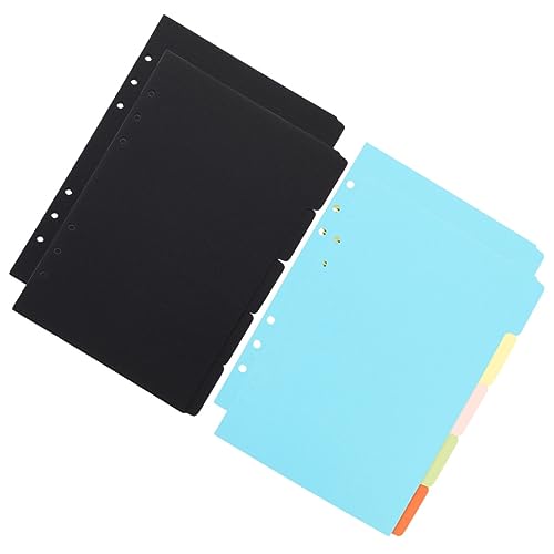 SHINEOFI 4 Sätze Bindelaschen Registerkarten Für Seitenmarkierungen Sticky Index Tabs Seitenmarkierungen Trennwände Für Aktenordner Farbige Etiketten Für Seitenmarkierungen Notizbuch Papier von SHINEOFI