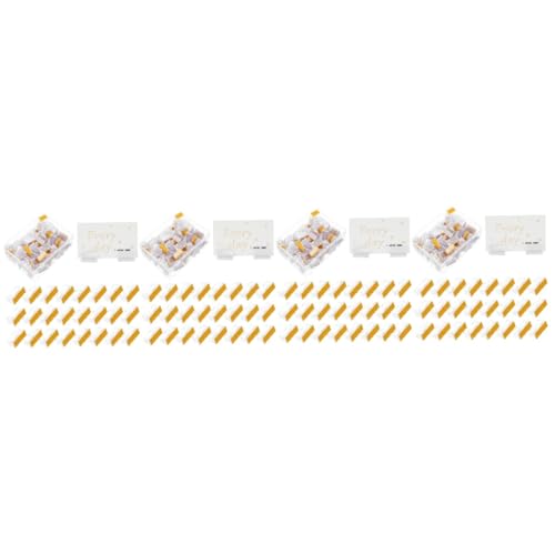 SHINEOFI 4 Sätze Etikettenhalter Aus Acryl Gold Schildhalter-clip Anzeige Inhaber Zeichenclips Preisschild-clips Display-clips Für Den Einzelhandel Schilderhalter Aus Acryl 100 Stück * 4 SHINEOFI 4 Sätze Etikettenhalter Aus Acryl Gold Schildhalter-clip Anzeige Inhaber Zeichenclips Preisschild-clips Display-clips Für Den Einzelhandel Schilderhalter Aus Acryl 100 Stück * 4 von SHINEOFI
