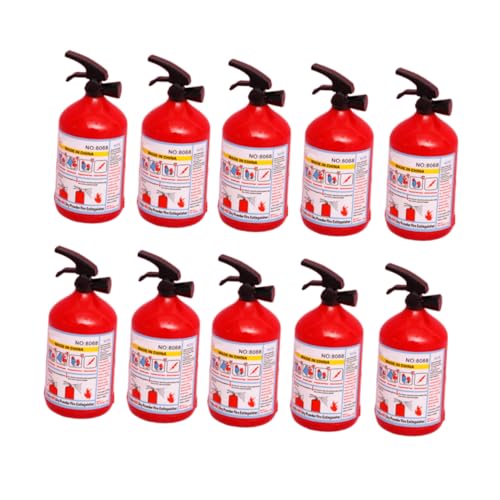 SHINEOFI 4 Sätze Feuerlöscher- Mini- Kind Für Klassenzimmer Seltsam Lustig Anspitzer Spaß Schule Bleistiftspitzer Klein Cool Rahmen Einfach Studenten Rot 10 Stück * 4 von SHINEOFI
