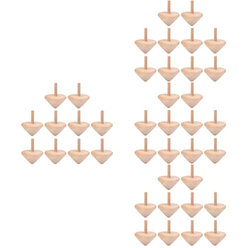 SHINEOFI 4 Sätze Hölzerner Kreisel Spielzeuge Kinderspielzeug Aus Holz Kinderkreisel Tragbares Kreiselspielzeug Unvollendetes Gyro- Kinderaccessoire 10 Stück * 4 SHINEOFI 4 Sätze Hölzerner Kreisel Spielzeuge Kinderspielzeug Aus Holz Kinderkreisel Tragbares Kreiselspielzeug Unvollendetes Gyro- Kinderaccessoire 10 Stück * 4 von SHINEOFI