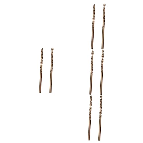 SHINEOFI 4 Sätze Kobaltbohrer Metallbohrer Für Aluminium Kupfer Und Hochharter Präziser Bohrer Für Metallbearbeitung Und Präzises Bohren 2 Stück * 4 SHINEOFI 4 Sätze Kobaltbohrer Metallbohrer Für Aluminium Kupfer Und Hochharter Präziser Bohrer Für Metallbearbeitung Und Präzises Bohren 2 Stück * 4 von SHINEOFI