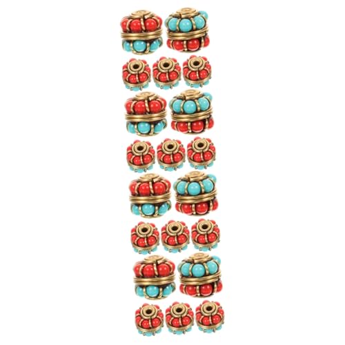 SHINEOFI 4 Sätze Kupferperlen Herstellung Perlen Für Armbänder Perlen Für Schmuckhersteller Geformte Perlen Schmuckperlen Perlen Liefert Vintage Abstandsperlen Abstandshalter 5 Stücke * 4 SHINEOFI 4 Sätze Kupferperlen Herstellung Perlen Für Armbänder Perlen Für Schmuckhersteller Geformte Perlen Schmuckperlen Perlen Liefert Vintage Abstandsperlen Abstandshalter 5 Stücke * 4 von SHINEOFI