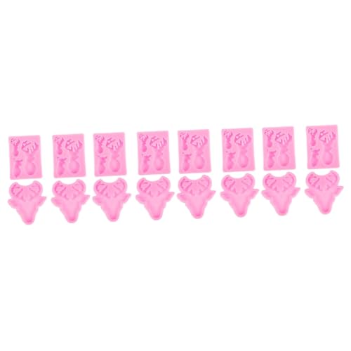 SHINEOFI 4 Sätze Tierische Silikonform Tierisch Geformt Tier-fondant-formen Tierische Diy-form Gießen Form in Tierform Epoxidform Für Diy Epoxid-silikon-gießform Diy Liefert Kieselgel Rosa SHINEOFI 4 Sätze Tierische Silikonform Tierisch Geformt Tier-fondant-formen Tierische Diy-form Gießen Form in Tierform Epoxidform Für Diy Epoxid-silikon-gießform Diy Liefert Kieselgel Rosa von SHINEOFI