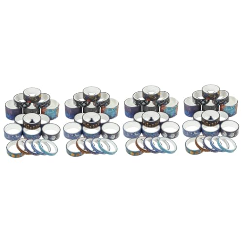SHINEOFI 4 Sätze Universum-stern-taschenaufkleber Zeitschriftenaufkleber Band Masse Aufkleber Für Geschenkband Geschenkeband Dünnes Washi-tape Diy Klebeband Japanisches Papier 19 Rollen * 4 SHINEOFI 4 Sätze Universum-stern-taschenaufkleber Zeitschriftenaufkleber Band Masse Aufkleber Für Geschenkband Geschenkeband Dünnes Washi-tape Diy Klebeband Japanisches Papier 19 Rollen * 4 von SHINEOFI