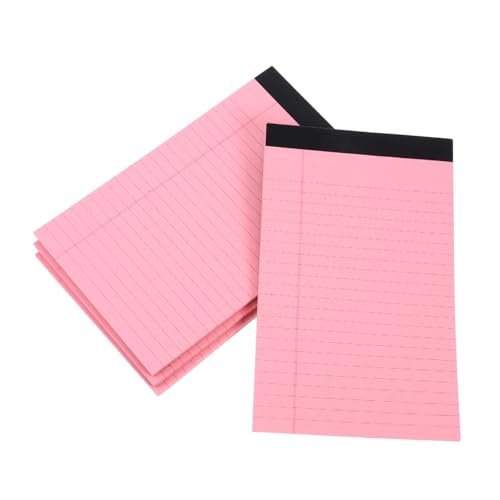 SHINEOFI 4 Stück Abreißbare Notizblöcke Liniert Notizbuch für Büro Schule Zuhause Leicht Tragbar für To Do Listen und Notizen Rosa SHINEOFI 4 Stück Abreißbare Notizblöcke Liniert Notizbuch für Büro Schule Zuhause Leicht Tragbar für To Do Listen und Notizen Rosa von SHINEOFI