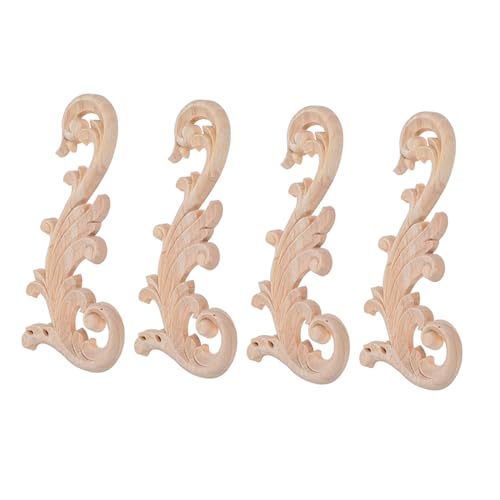 SHINEOFI 4 Stück Abziehbilder für Holzschnitzereien Holzapplikation Möbel dekorative Applikation Ecke Onlay Aufkleber aus geschnitztem Holz Holzgeschnitzter Aufkleber Holzecke Onlay Beige SHINEOFI 4 Stück Abziehbilder für Holzschnitzereien Holzapplikation Möbel dekorative Applikation Ecke Onlay Aufkleber aus geschnitztem Holz Holzgeschnitzter Aufkleber Holzecke Onlay Beige von SHINEOFI
