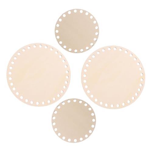 SHINEOFI 4 Stück Holz Stickrahmen für Kreuzstich Runde Basis für Häkeln und DIY Projekte Multifunktional Leicht und Tragbar für Kreative Handarbeiten SHINEOFI 4 Stück Holz Stickrahmen für Kreuzstich Runde Basis für Häkeln und DIY Projekte Multifunktional Leicht und Tragbar für Kreative Handarbeiten von SHINEOFI