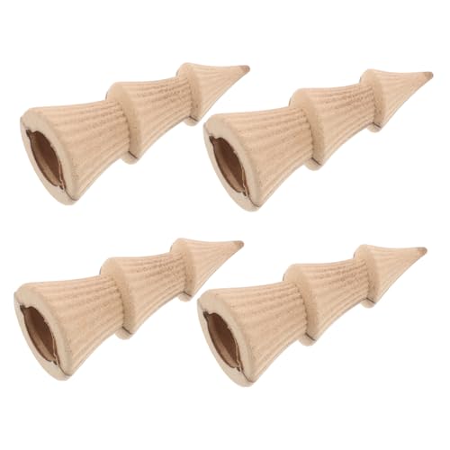 SHINEOFI 4 Stück Kleine Holz-weihnachtsbäume Unbemalt Naturbelassene Miniatur-tannen für DIY Basteln Tischdekoration Familienprojekt Rustikale Weihnachtsbaumfiguren Handwerkliche SHINEOFI 4 Stück Kleine Holz-weihnachtsbäume Unbemalt Naturbelassene Miniatur-tannen für DIY Basteln Tischdekoration Familienprojekt Rustikale Weihnachtsbaumfiguren Handwerkliche von SHINEOFI