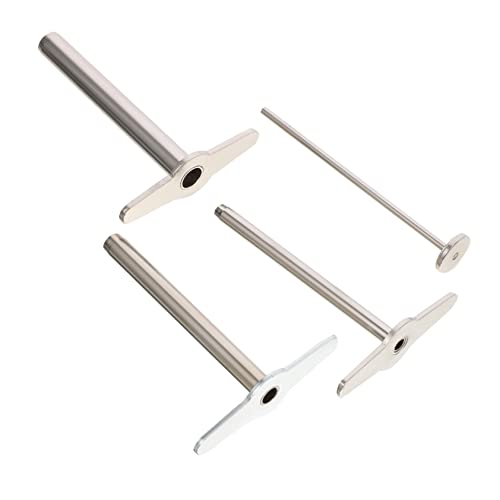 SHINEOFI 4 Stück Locher Fingerstopper Laborstanzer Werkzeug Handstanzer Form Handwerk Gummistopfen Lochperforator Silber Stahl von SHINEOFI