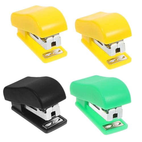SHINEOFI 4 Stück Mini Desktop Heftgerät Cartoon Design Handlicher Mini Tacker Leicht für Büro Schule Zuhause Schreibtisch Zubehör Farblich Sortiert Zufällige Farbe SHINEOFI 4 Stück Mini Desktop Heftgerät Cartoon Design Handlicher Mini Tacker Leicht für Büro Schule Zuhause Schreibtisch Zubehör Farblich Sortiert Zufällige Farbe von SHINEOFI