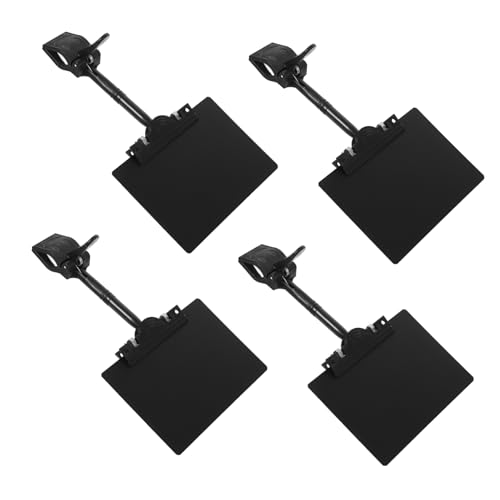 SHINEOFI 4 Stück Mini Kreidetafeln mit Rotierendem Clip Praktischer Display Halter für Einzelhandel Doppelseitig Beschreibbar für Preisschilder und Etiketten von SHINEOFI