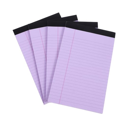 SHINEOFI 4 Stück Notizblock Abreißbare Notizen Mehrzweck Notizbuch für Bürobedarf Liniert Tragbar für To Do Listen und Erinnerungen SHINEOFI 4 Stück Notizblock Abreißbare Notizen Mehrzweck Notizbuch für Bürobedarf Liniert Tragbar für To Do Listen und Erinnerungen von SHINEOFI
