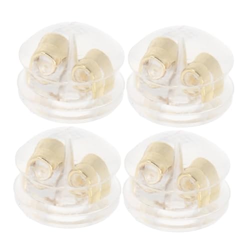 SHINEOFI 4 Stück Ohrring Zubehör Ohrringe Ohrring Verschlüsse Piercing Ohrstecker Verschlüsse Ohrring Verschlüsse Ohrring Stützverschlüsse Ohrring Stopper Ohrschmuck Verschlüsse Flache SHINEOFI 4 Stück Ohrring Zubehör Ohrringe Ohrring Verschlüsse Piercing Ohrstecker Verschlüsse Ohrring Verschlüsse Ohrring Stützverschlüsse Ohrring Stopper Ohrschmuck Verschlüsse Flache von SHINEOFI