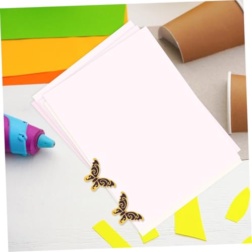 SHINEOFI 4 Stück Schmetterling Metall Büroklammern Vintage Deko Clips für Dokumente Notizen und Scrapbooking Dekorative bunte Butterfly Paper Clamps für Home Office und Schule SHINEOFI 4 Stück Schmetterling Metall Büroklammern Vintage Deko Clips für Dokumente Notizen und Scrapbooking Dekorative bunte Butterfly Paper Clamps für Home Office und Schule von SHINEOFI