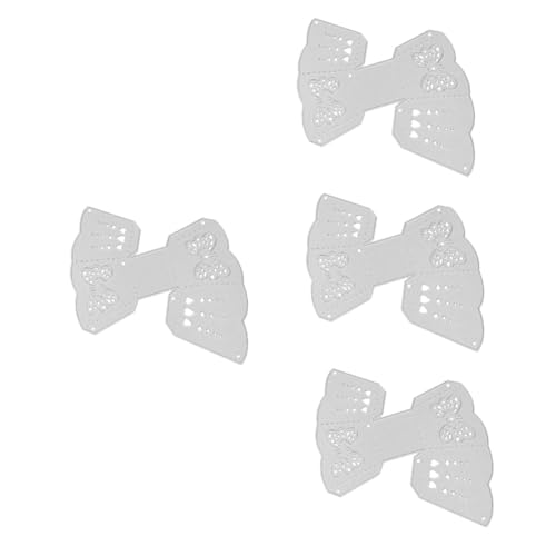 SHINEOFI 4 Stück Schneidwerkzeug cutter messser die cutting machine Papier Herstellung Karte handwerk schneiden sterben Scrapbook Stanzformen selber machen Stahl mit hohem Kohlenstoffgehalt von SHINEOFI