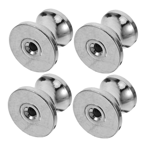 SHINEOFI 4 Stück Schwere Ohrstecker Verschlüsse aus Sichere Ersatz Ohrstecker Rückseiten für Durchbohrte Ohrringe Komfortable und Stabile Ohrring Stopper Kompatibel für Damen Schmuck von SHINEOFI