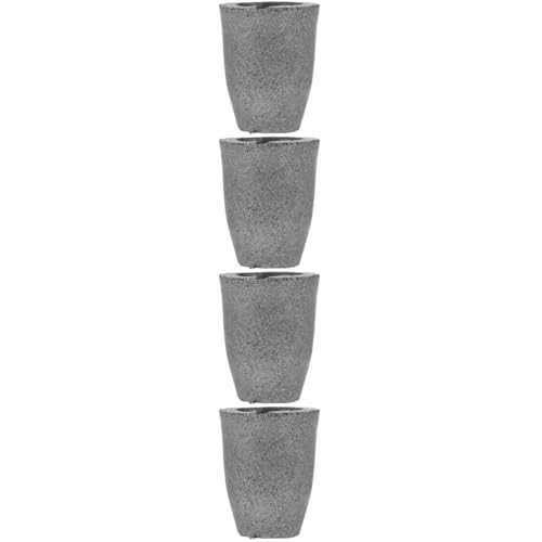 SHINEOFI 4 Stück Teiliges Graphit-schmelztiegel- Langlebige Gießform für Metallgießen Hitzebeständig und Wiederverwendbar Präzise Analyse für Kupfer Gold Silber Geeignet für Schmelzöfen SHINEOFI 4 Stück Teiliges Graphit-schmelztiegel- Langlebige Gießform für Metallgießen Hitzebeständig und Wiederverwendbar Präzise Analyse für Kupfer Gold Silber Geeignet für Schmelzöfen von SHINEOFI