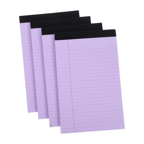 SHINEOFI 4 Stück Teiliges Liniertes Notizbuch Set Abreißbare Notizblätter für Büro Schule und Reisen Leicht Benutzerfreundlich für To Do Listen und Persönliche Notizen SHINEOFI 4 Stück Teiliges Liniertes Notizbuch Set Abreißbare Notizblätter für Büro Schule und Reisen Leicht Benutzerfreundlich für To Do Listen und Persönliche Notizen von SHINEOFI
