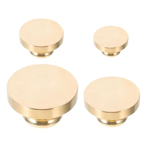 SHINEOFI 4 Stück Teiliges Messing Wachssiegel Stempelköpfe Blanko für DIY Basteln Hochzeitseinladungen Umschläge Geschenkverpackung Büro Dekoration Vielfältig Einsetzbar SHINEOFI 4 Stück Teiliges Messing Wachssiegel Stempelköpfe Blanko für DIY Basteln Hochzeitseinladungen Umschläge Geschenkverpackung Büro Dekoration Vielfältig Einsetzbar von SHINEOFI