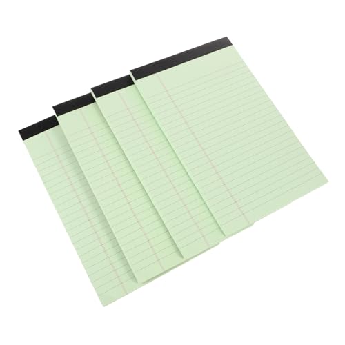 SHINEOFI 4 Stück Teiliges Mini Memo Pad Grün Liniert Abreißbar Tragbares Notizbuch für Büro Schule Wochenplanung und To Do Listen Handlich Glattes Papier für Arbeit und Studium SHINEOFI 4 Stück Teiliges Mini Memo Pad Grün Liniert Abreißbar Tragbares Notizbuch für Büro Schule Wochenplanung und To Do Listen Handlich Glattes Papier für Arbeit und Studium von SHINEOFI