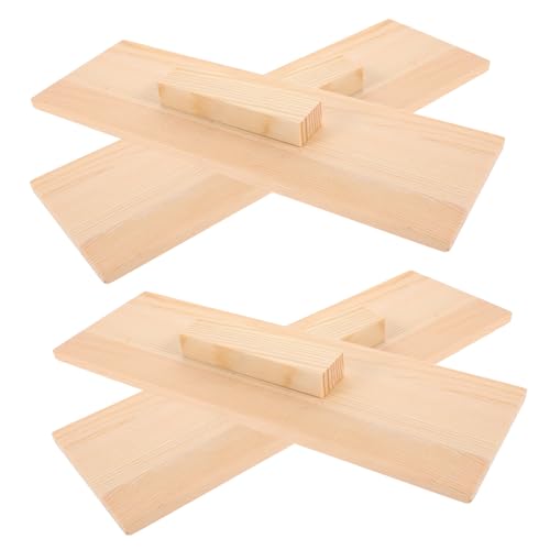 SHINEOFI 4 Stück Teiliges Rechteckiges Holz-seifenformen-deckel- Staubdichter Universeller Ersatzdeckel für Handgemachte Seifenlaibe Langlebiges Holz Passend für Diy-seifenherstellung und von SHINEOFI