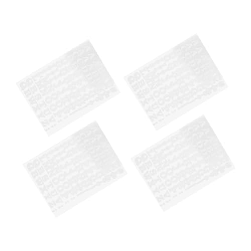 SHINEOFI 4 Stück Teiliges Set Vinyl Buchstaben und Symbolen zum Aufbügeln für T Shirts Hitzeübertragungsaufkleber zur Individuellen Gestaltung von Kleidung Geeignet für Diy Dekorationen und SHINEOFI 4 Stück Teiliges Set Vinyl Buchstaben und Symbolen zum Aufbügeln für T Shirts Hitzeübertragungsaufkleber zur Individuellen Gestaltung von Kleidung Geeignet für Diy Dekorationen und von SHINEOFI
