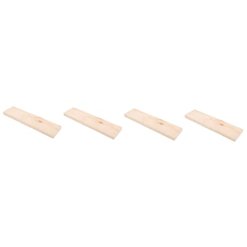 SHINEOFI 4 Stück Unbehandelte Holzplatte zum Basteln Rechteckige Glatte Holzscheiben Natürlichem Holz Langlebig und Gravierbar für Diy Handwerk und Kreative Holzarbeiten SHINEOFI 4 Stück Unbehandelte Holzplatte zum Basteln Rechteckige Glatte Holzscheiben Natürlichem Holz Langlebig und Gravierbar für Diy Handwerk und Kreative Holzarbeiten von SHINEOFI