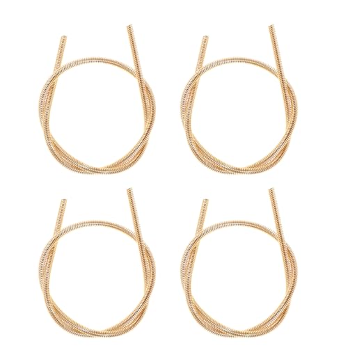 SHINEOFI 4 Stück Verkupferter Federdraht Flexibler Memory Draht Hohe Elastizität 21 Cm Länge 02 Cm Durchmesser – DIY Schmuckherstellungszubehör Für Ringe Und Armbänder SHINEOFI 4 Stück Verkupferter Federdraht Flexibler Memory Draht Hohe Elastizität 21 Cm Länge 02 Cm Durchmesser – DIY Schmuckherstellungszubehör Für Ringe Und Armbänder von SHINEOFI
