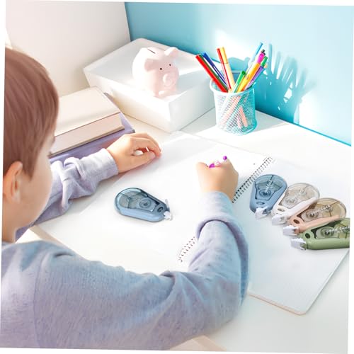 SHINEOFI 4 Teiliges Korrekturband Präzise und Einfach Anzuwenden Schnelltrocknend Verschmiert für Schule und Büro SHINEOFI 4 Teiliges Korrekturband Präzise und Einfach Anzuwenden Schnelltrocknend Verschmiert für Schule und Büro von SHINEOFI