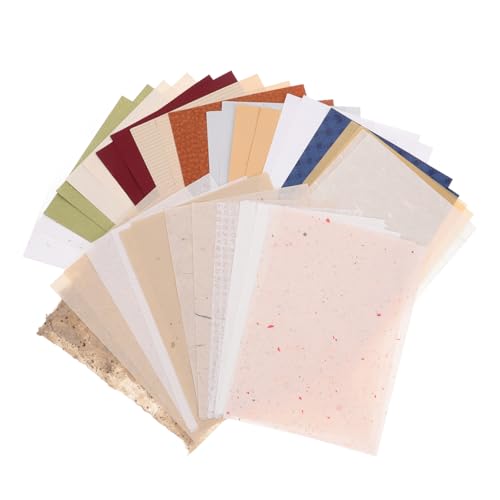 SHINEOFI 40 Blatt Vintage-Material Papier Basteln Materialien sortiert Zeitschrift für retro Sammelalbumpapier hand papier Sammelmaterial Papier Scrapbook-Papiermaterial Journalpapier von SHINEOFI