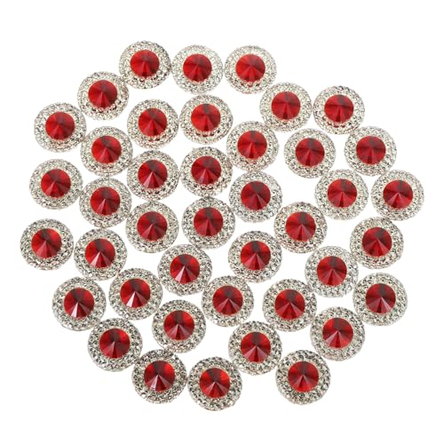 SHINEOFI 40 Rote Strass Anhänger Kleine Rote Strasssteine Zum Verzieren – Flache Rückseite Aus Kunstharz Edelsteine Zur Schmuckherstellung Haarnadel Und Kleidungsdekoration SHINEOFI 40 Rote Strass Anhänger Kleine Rote Strasssteine Zum Verzieren – Flache Rückseite Aus Kunstharz Edelsteine Zur Schmuckherstellung Haarnadel Und Kleidungsdekoration von SHINEOFI