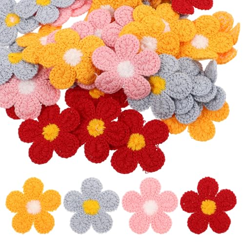 SHINEOFI 40 Stück Bestickte Blumen Applikationen für Diy Haarclips Kleidung und Kreative Projekte für Jeans Jacken und Accessoires SHINEOFI 40 Stück Bestickte Blumen Applikationen für Diy Haarclips Kleidung und Kreative Projekte für Jeans Jacken und Accessoires von SHINEOFI