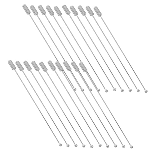 SHINEOFI 40 Stück Brosche Zubehör Hutnadel Boutonniere Pins Handgelenkblume handgefertigte Anstecknadel Corsage Pin Corsagenzubehör Blumenstraußzubehör Korsage Rostfreier Stahl Silber SHINEOFI 40 Stück Brosche Zubehör Hutnadel Boutonniere Pins Handgelenkblume handgefertigte Anstecknadel Corsage Pin Corsagenzubehör Blumenstraußzubehör Korsage Rostfreier Stahl Silber von SHINEOFI