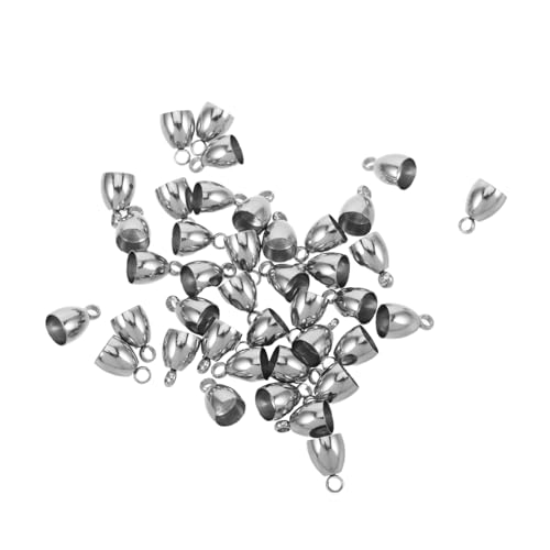 SHINEOFI 40 Stück Ovalförmige Endkappen für Schmuckherstellung Langlebige Crimpperlen für Armband und Halskette Diy Bastelbedarf SHINEOFI 40 Stück Ovalförmige Endkappen für Schmuckherstellung Langlebige Crimpperlen für Armband und Halskette Diy Bastelbedarf von SHINEOFI